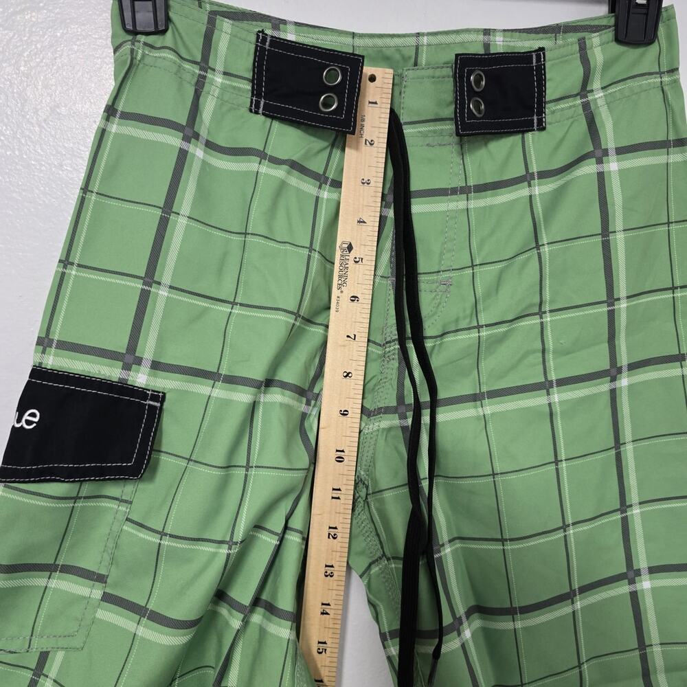 Nonwe Board Shorts Green Mens 28 Lined Swim - Picture 7 of 10